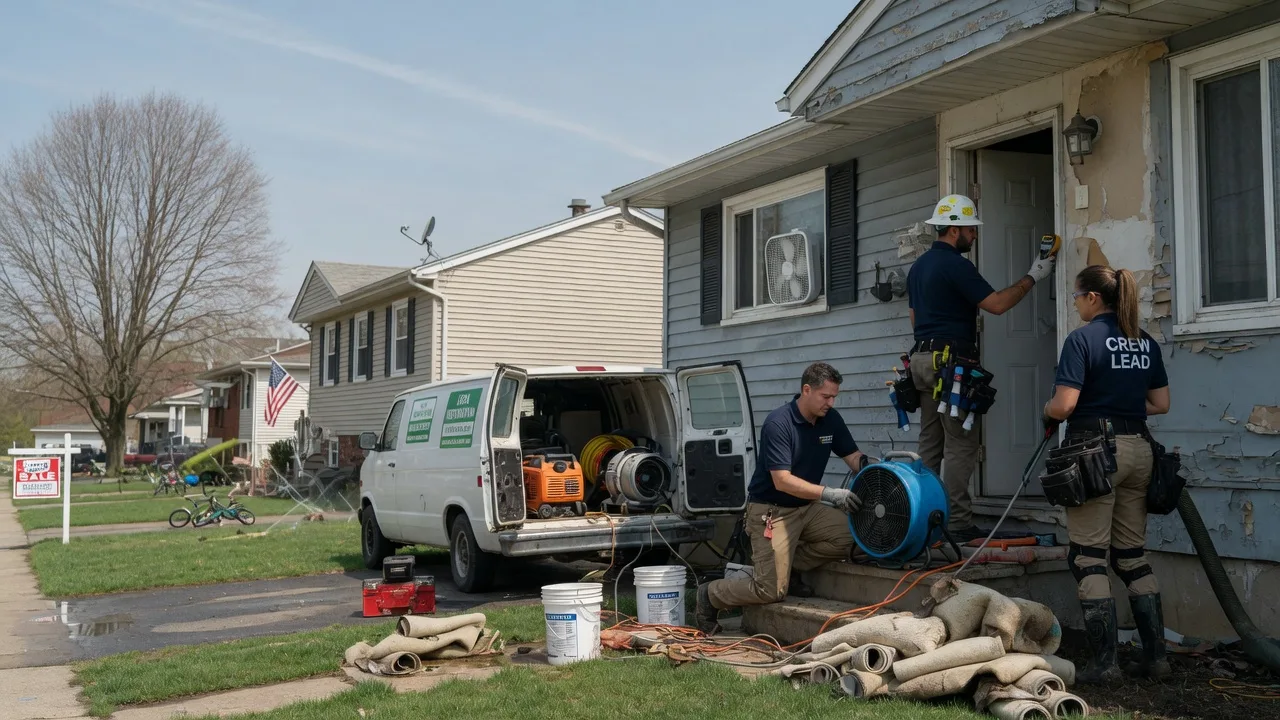 Flood Cleanup in East Orleans, MA near me